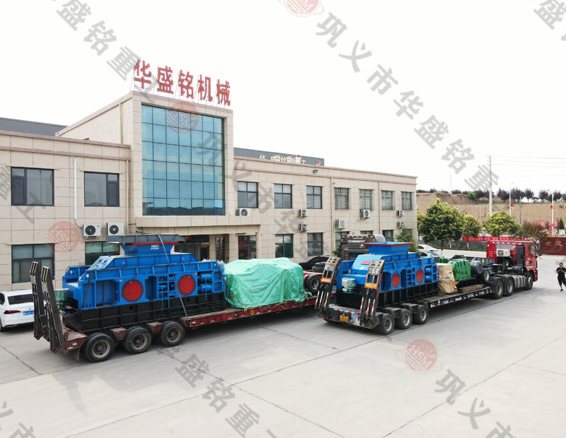 水泥廢料用什么破碎好？就用液壓對輥制砂機(jī)